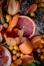 Load image into Gallery viewer, Bespoke Napkins with floral print and fruits, BOLTE Home Textiles Collection