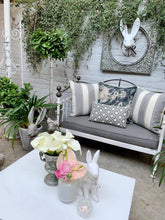 Load image into Gallery viewer, Square Scatter pillow with floral print and fruits, BOLTE Home Textiles Collection