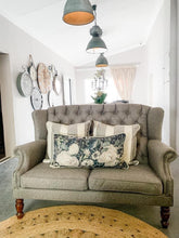 Load image into Gallery viewer, Rectangular Scatter Pillow with floral print and fruits, BOLTE Home Textiles Collection