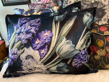 Load image into Gallery viewer, Rectangular Scatter Pillow with floral print and fruits, BOLTE Home Textiles Collection