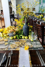 Load image into Gallery viewer, Table Runner (70 cm x 250 cm) with bespoke flower and fruit print, BOLTE Home Textiles Collection