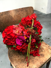 Load image into Gallery viewer, Rose Heart Bouquet Luxury Event Florist London