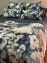 Load image into Gallery viewer, Square Scatter pillow with floral print and fruits, BOLTE Home Textiles Collection
