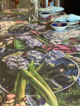 Load image into Gallery viewer, Table Cloth (150 cm x 250 cm) with bespoke flower and fruit print, BOLTE Home Textiles Collection
