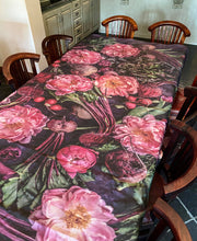 Load image into Gallery viewer, Table Runner (70 cm x 250 cm) with bespoke flower and fruit print, BOLTE Home Textiles Collection
